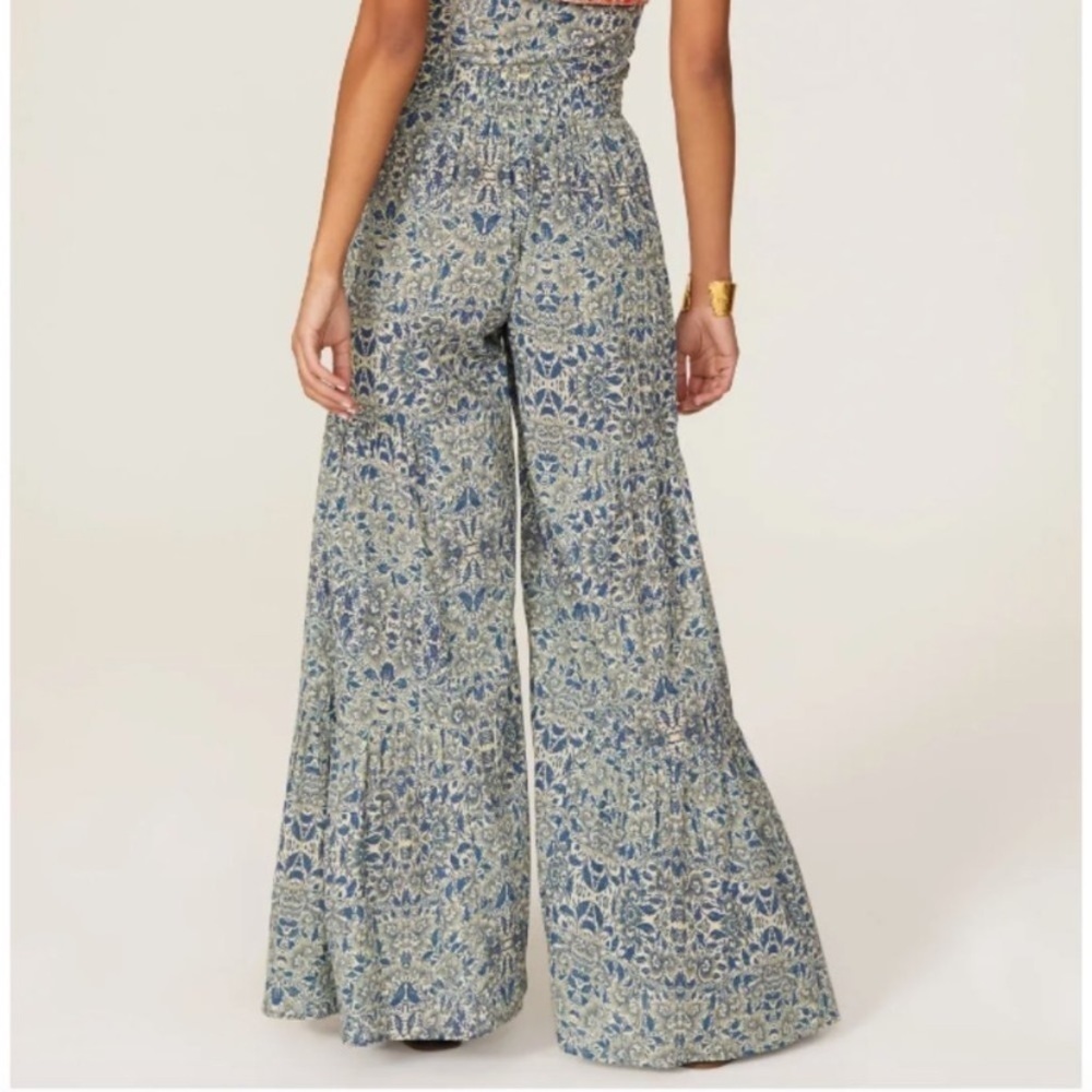 Carolina K Vicky flowy wide leg pants 30484 - Picture 2 of 14